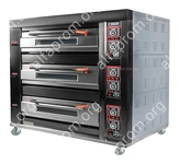 Печь хлебопекарная Miratek BK-39E + каменный под (3 яруса) + пароувлажнение