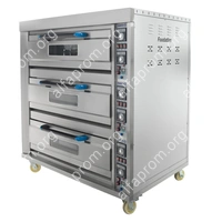 Печь хлебопекарная электрическая ярусная HEO-750/3 Foodatlas