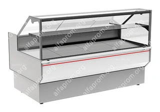 Витрина холодильная Carboma GC95 SM 1,5-1 (ВХС-1,5 GC95 INOX) (статика) Витрина холодильная Carboma GC95 SM 1,5-1 (ВХС-1,5 GC95 INOX) (статика)
