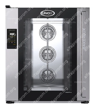 Печь конвекционная UNOX XEFT-10EU-ELRV-DR со сливным отверстием Печь конвекционная UNOX XEFT-10EU-ELRV-DR со сливным отверстием