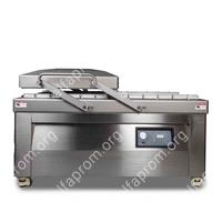 Напольная двухкамерная вакуум-упаковочная машина HVC-720S/2B SS (нерж.)