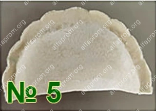 Формующий узел пельменного аппарата Roal Meat QT-150 №5 (имитация лепки: полумесяц волнистые края)